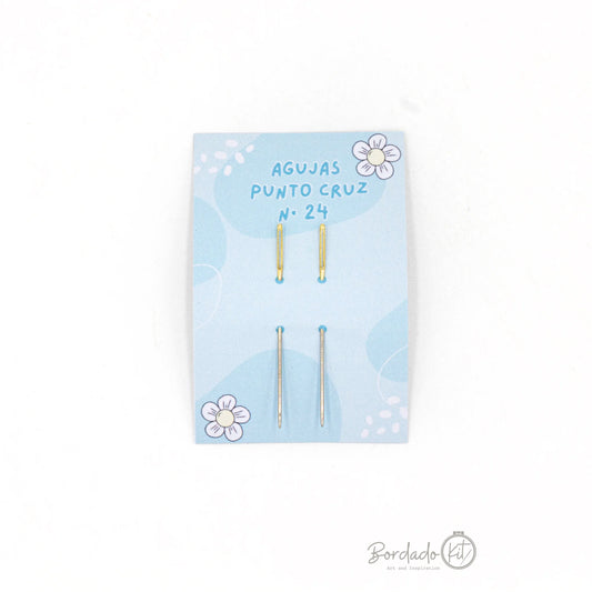 Aguja Punto Cruz N•24