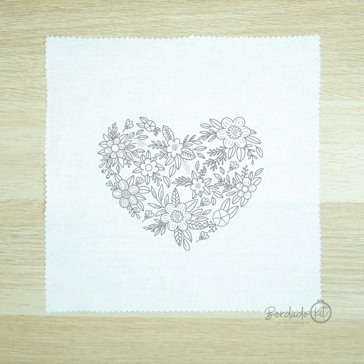 Diseño Corazón Flores