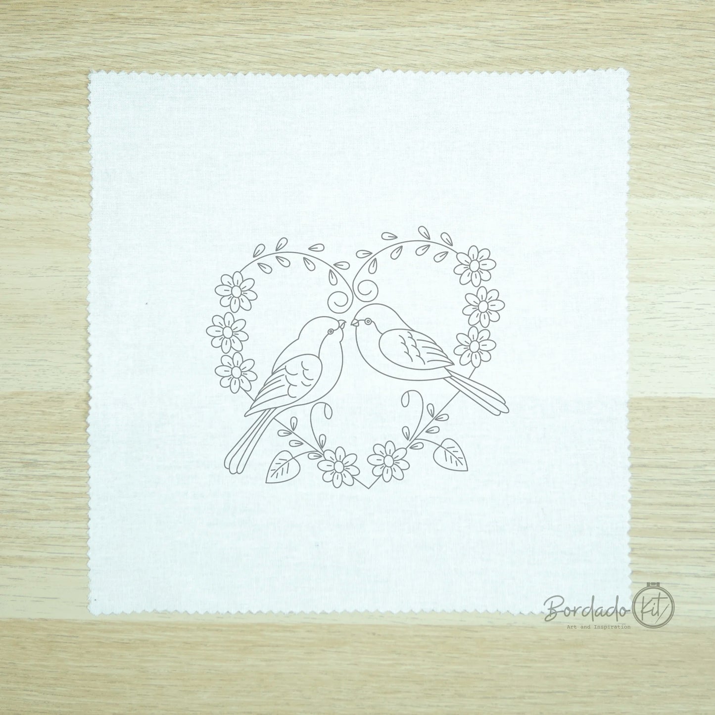 Diseño Corazón Pajaritos