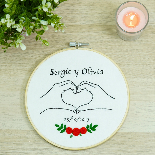 KIT DE BORDADO AMOR (Personalizado)