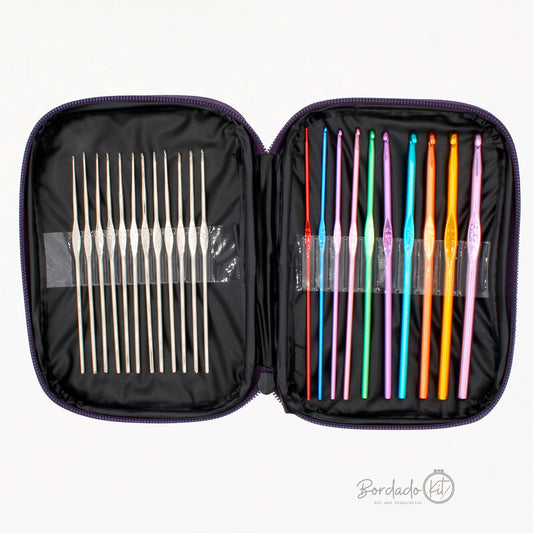 Set Crochet Estuche