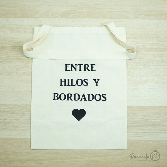 Tote Bag Diseño Bordadora